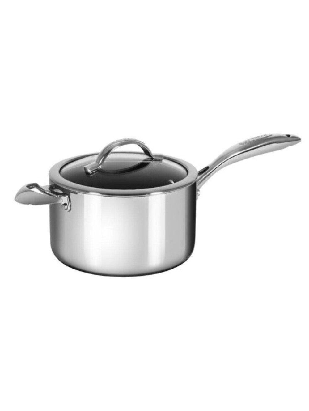 299$ Scanpan Haptiq Saucepan with Lid 4 Quart Stainless Steel